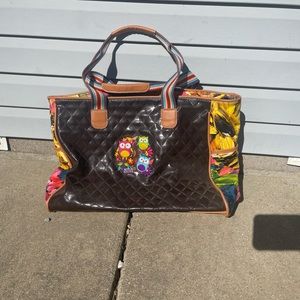 Large Owl Tote